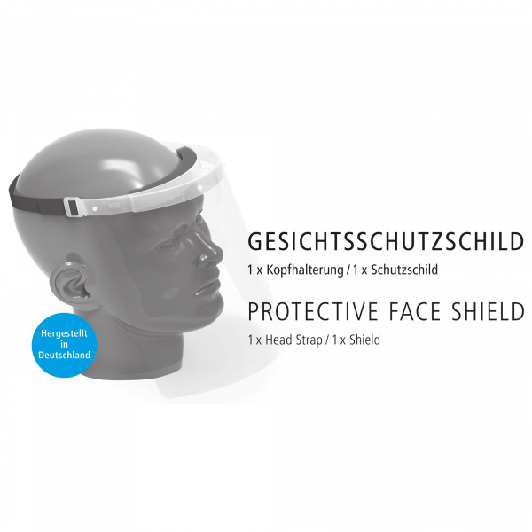 Face protection shield